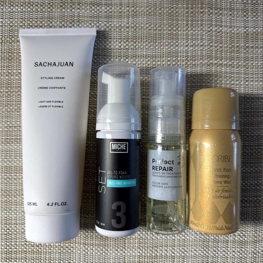 Premium Hair Styling Bundle Oribe, Nature Lab Miche Shacajuan